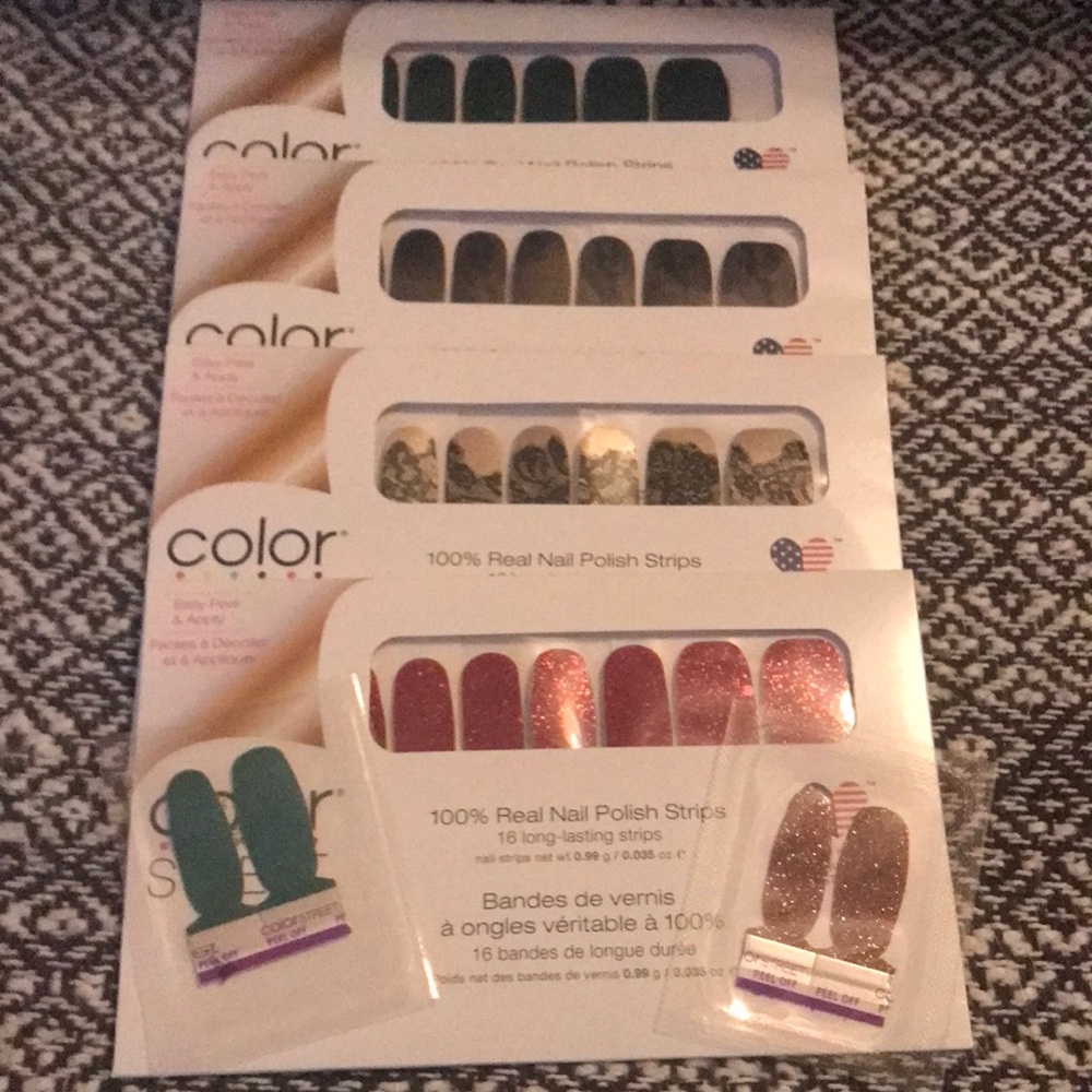 Color street nail strips!